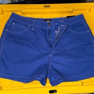 Dickies Women's Royal Blue Cargo Shorts